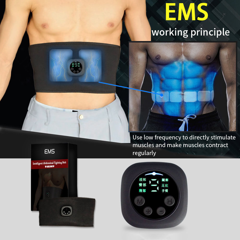 Smart Digital Display Fitness EMS Belt